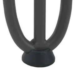 vidaXL Accesorios Para Mesas-Patas de horquilla para mesa de centro (4 unidades, , 10 cm, acero macizo)