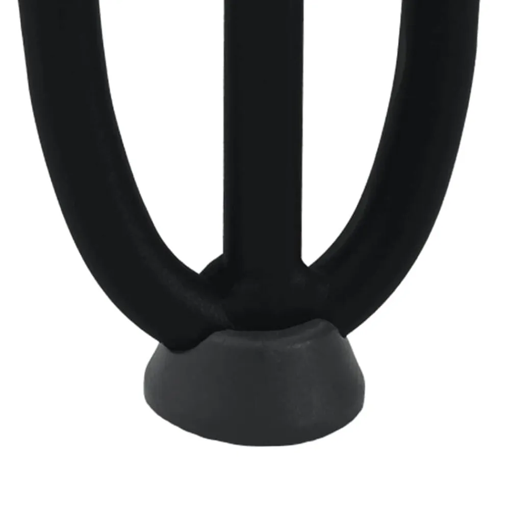 vidaXL Accesorios Para Mesas-Patas de horquilla para mesa de centro (4 unidades), color , 10 cm, acero macizo