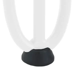 vidaXL Patas de horquilla para mesa de centro (4 unidades), color , 10 cm, acero macizo Blanco