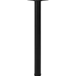 vidaXL Patas de mesa ajustables en 4 alturas 710 mm Negro