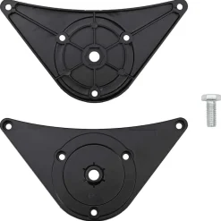 vidaXL Patas de mesa ajustables en 4 alturas 710 mm Negro