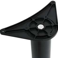 vidaXL Patas de mesa ajustables en 4 alturas 710 mm Negro
