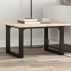 vidaXL Accesorios Para Mesas-Patas de mesa de centro estructura O acero 60x40x38 cm