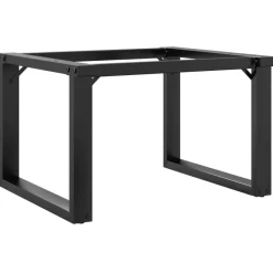 vidaXL Accesorios Para Mesas-Patas de mesa de centro estructura O acero 60x40x38 cm