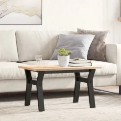 vidaXL Patas de mesa de centro estructura Y acero 60x40x38 cm Hot