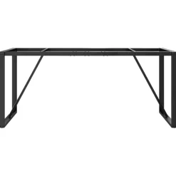 vidaXL Accesorios Para Mesas-Patas de mesa de comedor estructura O acero 160x80x73 cm