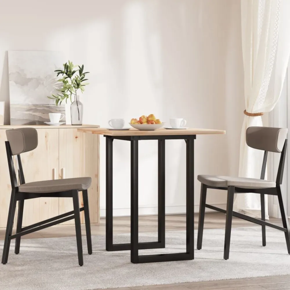 vidaXL Accesorios Para Mesas-Patas de mesa de comedor estructura O acero 60x40x73 cm