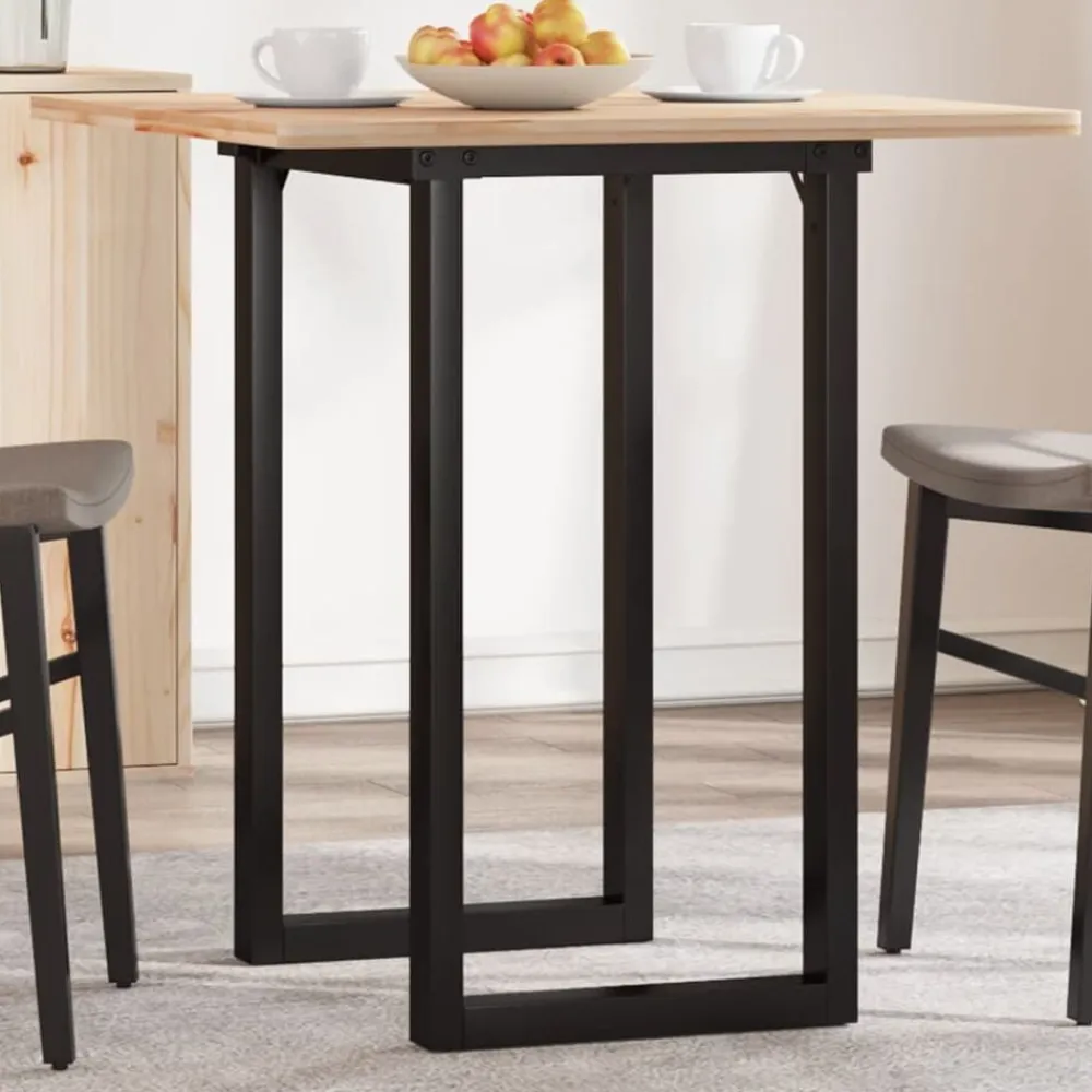 vidaXL Accesorios Para Mesas-Patas de mesa de comedor estructura O acero 60x40x73 cm