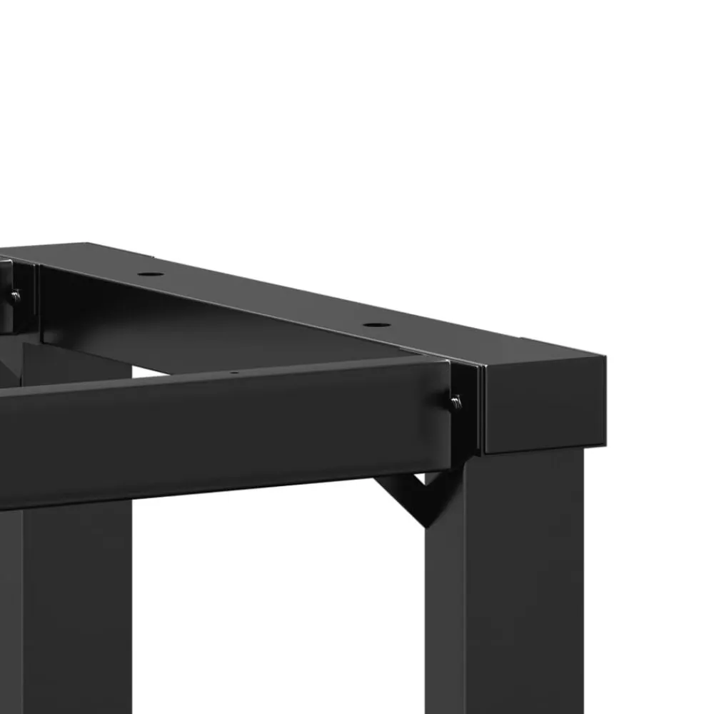 vidaXL Accesorios Para Mesas-Patas de mesa de comedor estructura O acero 60x40x73 cm