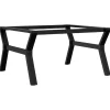vidaXL Patas de mesa de centro estructura Y acero 80x70x43 cm Discount
