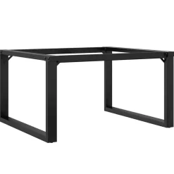 vidaXL Patas de mesa de centro estructura O acero 70x60x43 cm