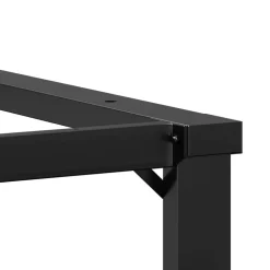 vidaXL Patas de mesa de centro estructura O acero 70x60x43 cm