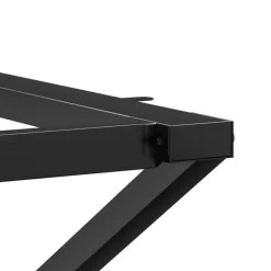 vidaXL Patas de mesa de comedor estructura X acero 60x40x73 cm Hot