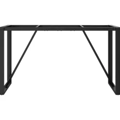 vidaXL Patas de mesa de comedor estructura O acero 120x60x73 cm New