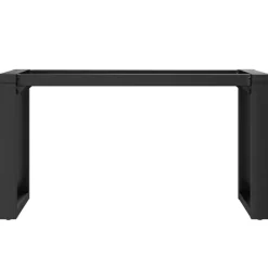 vidaXL Accesorios Para Mesas-Patas de mesa de centro estructura O acero 70x30x43 cm