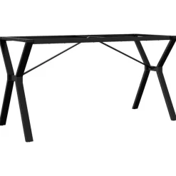 vidaXL Patas de mesa de comedor estructura Y acero 140x60x73 cm Best