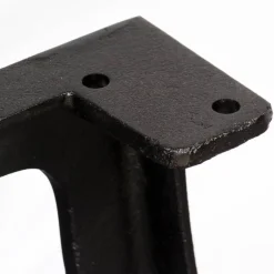 vidaXL Accesorios Para Mesas-Patas de mesa de comedor en A hierro fundido 2 unidades
