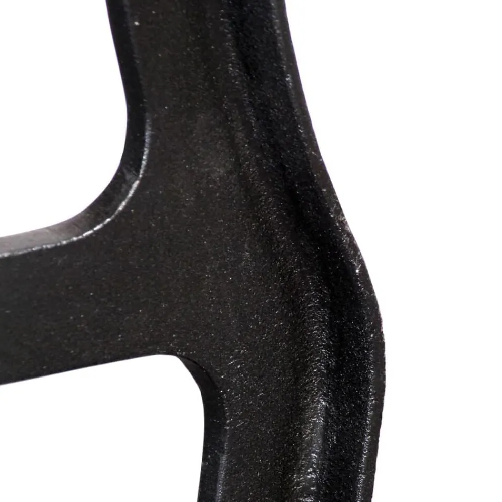 vidaXL Accesorios Para Mesas-Patas de mesa de comedor en A hierro fundido 2 unidades