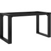 vidaXL Patas de mesa de centro estructura O acero 90x30x43 cm Discount