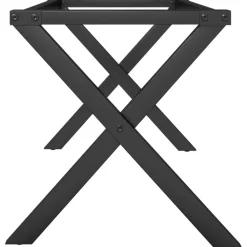 vidaXL Patas de mesa de centro estructura X acero 80x40x43 cm Online