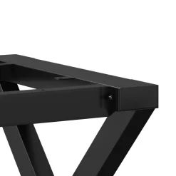 vidaXL Patas de mesa de centro estructura X acero 80x40x43 cm Online