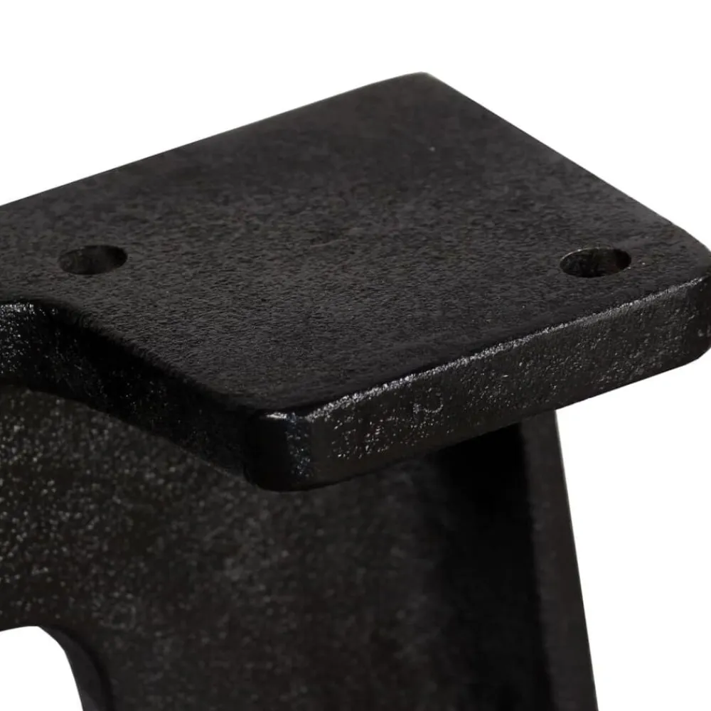 vidaXL Patas de mesa de comedor en A hierro fundido 2 unidades
