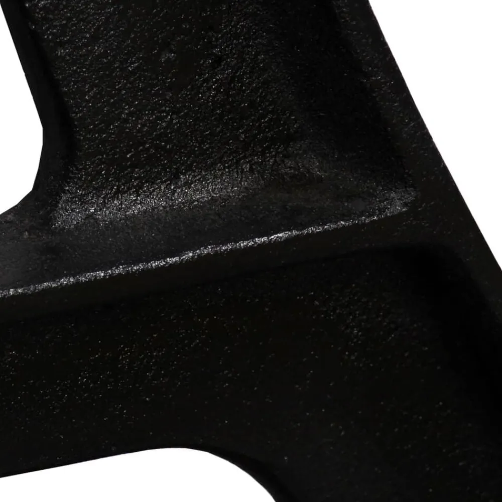 vidaXL Patas de mesa de comedor en A hierro fundido 2 unidades