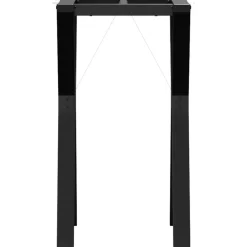 vidaXL Patas de mesa de comedor estructura Y acero 40x40x73 cm New