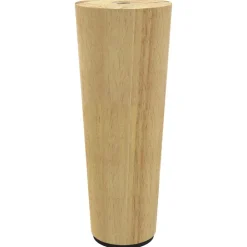 vidaXL Patas de Muebles 2 pcs Marrón Ø 44 x 100 mm Best