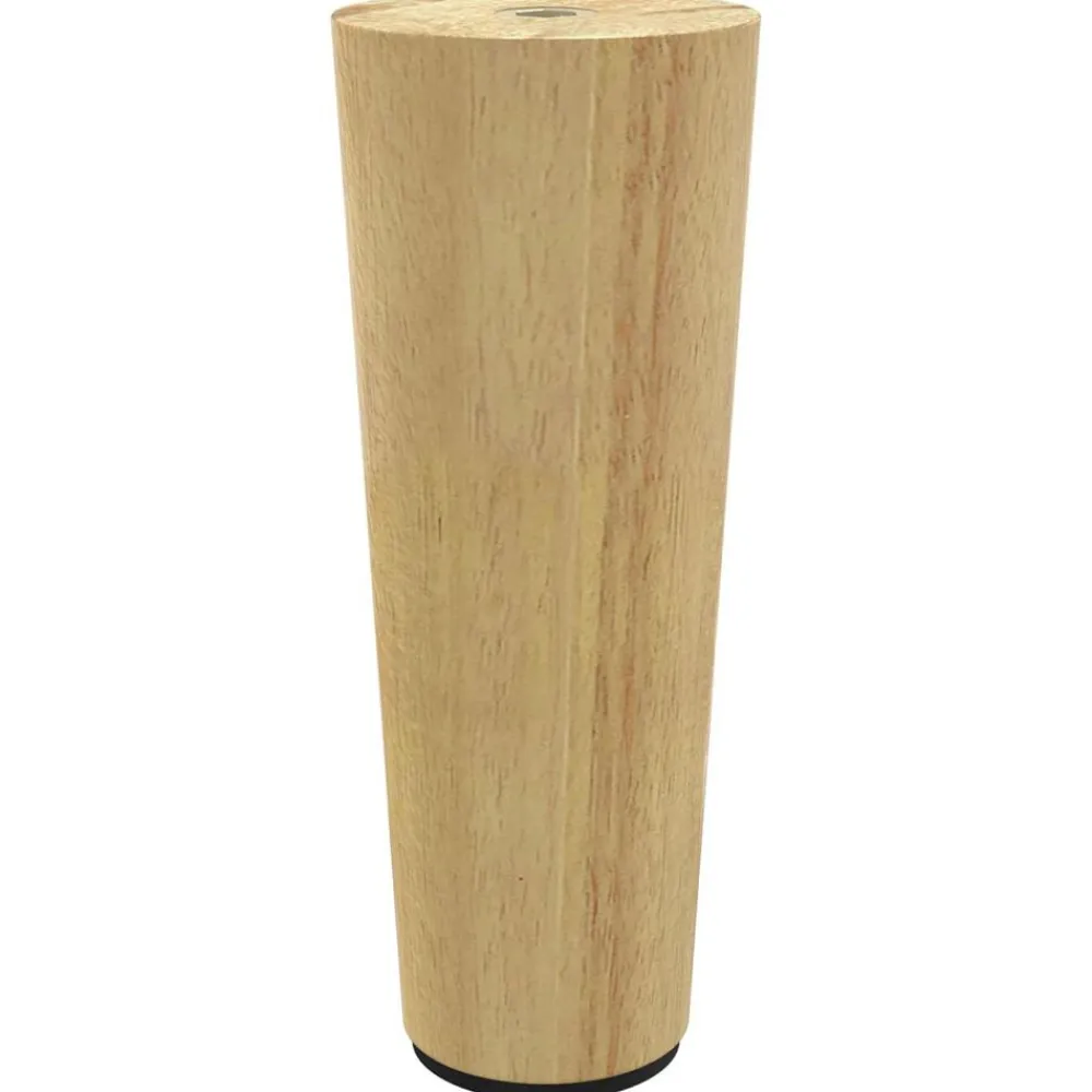 vidaXL Patas de Muebles 2 pcs Marrón Ø 44 x 100 mm Best