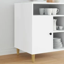 vidaXL Patas de Muebles 2 pcs Marrón Ø 44 x 100 mm Best