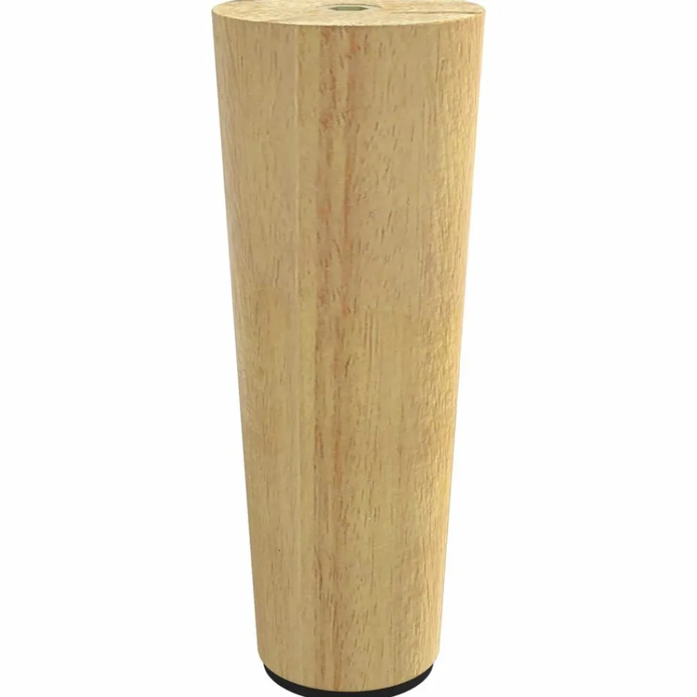 vidaXL Patas de Muebles 2 pcs Marrón Ø 44 x 100 mm Best
