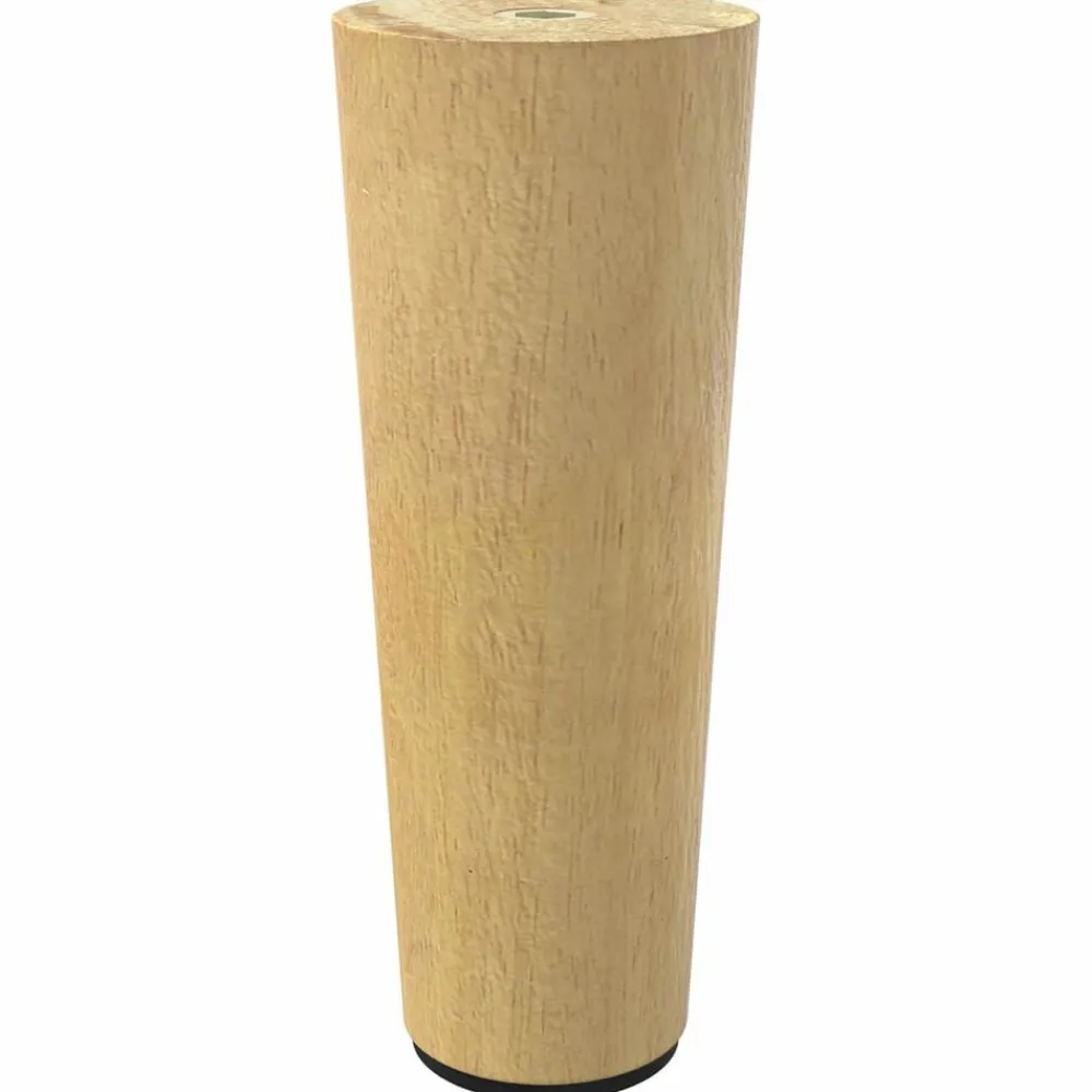 vidaXL Patas de Muebles 2 pcs Marrón Ø 44 x 100 mm Best