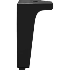 vidaXL Patas de Muebles 2 pcs Negro 54,1 x 54,1 x 100 mm Hierro Sale