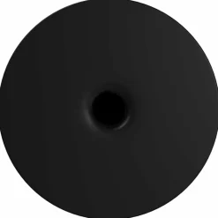 vidaXL Accesorios De Bricolaje-Patas de Muebles 2 pcs Negro Ø 40 x 98 mm Hierro