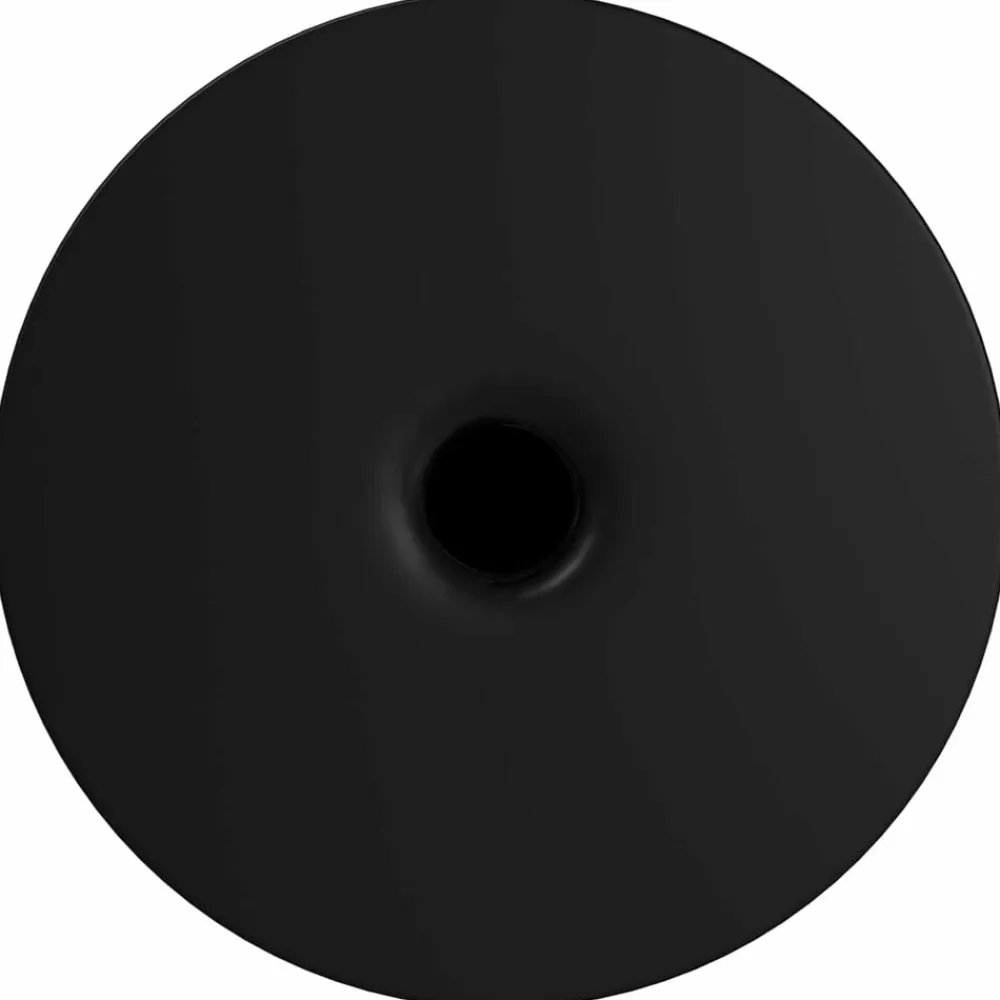 vidaXL Accesorios De Bricolaje-Patas de Muebles 2 pcs Negro Ø 40 x 98 mm Hierro