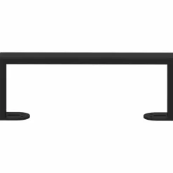 vidaXL Patas de Muebles 12 pcs Negro 281 x 40,5 x 100 mm Hierro New