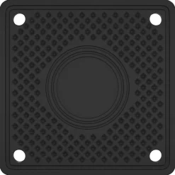 vidaXL Patas de Muebles Ajustable 2 pcs 64 x 64 x 100 mm PP Discount
