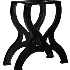 vidaXL Patas mesa de centro en hierro fundido 2 unidades forma X Clearance