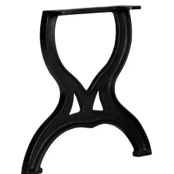 vidaXL Patas mesa de centro en hierro fundido 2 unidades forma X Clearance