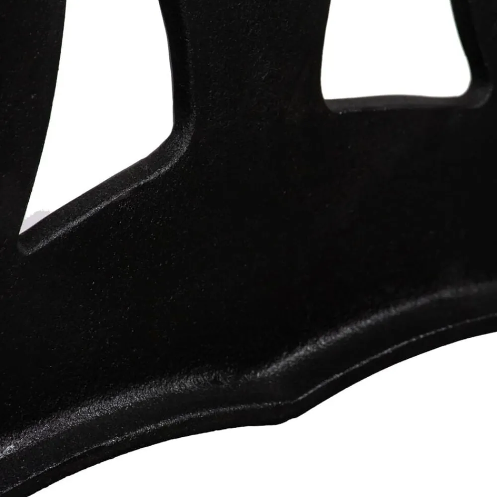 vidaXL Patas mesa de centro en hierro fundido 2 unidades forma X Clearance