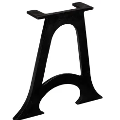 vidaXL Accesorios Para Mesas-Patas mesa de comedor en A hierro fundido base arqueada 2 uds