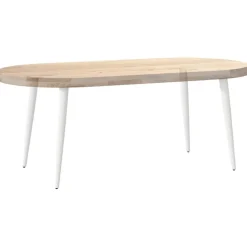 vidaXL Patas para mesa de centro cónicas (4 unidades), color , 30-31 cm, acero Blanco Clearance