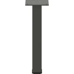 vidaXL Accesorios Para Mesas-Patas para mesa de centro (4 unidades), , 30-32 cm, acero