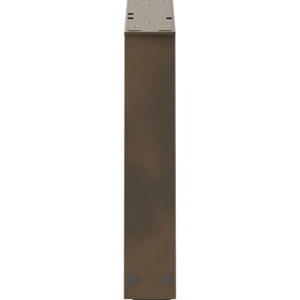 vidaXL Accesorios Para Mesas-Patas para mesa de centro en forma de V (2 unidades, acero , 30 x 30-31,3 cm)