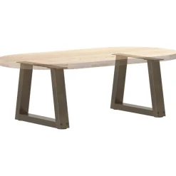vidaXL Accesorios Para Mesas-Patas para mesa de centro en forma de V (2 unidades, acero , 30 x 30-31,3 cm)