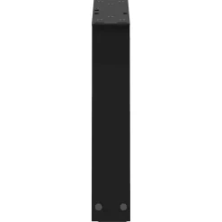 vidaXL Patas para mesa de centro en forma de V (2 unidades), color , 30 x (30-31,3) cm, acero Negro Clearance