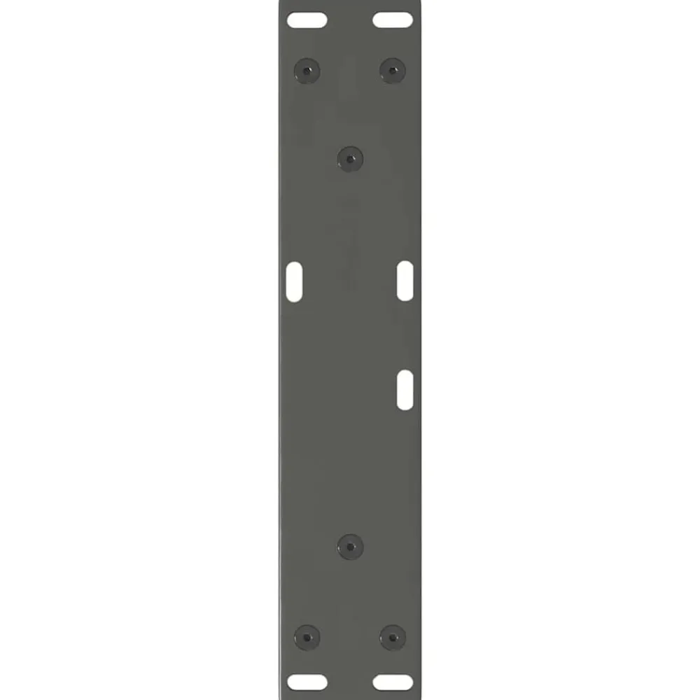 vidaXL Patas para mesa de centro en forma de V (2 unidades), , 30 x (30-31,3) cm, acero Antracita Best