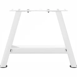 vidaXL Accesorios Para Mesas-Patas para mesa de centro en forma de A (2 unidades), color , 30 x (30-31) cm, acero