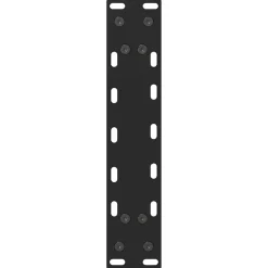 vidaXL Accesorios Para Mesas-Patas para mesa de centro negras (2 unidades, 30 x 31 cm, acero)